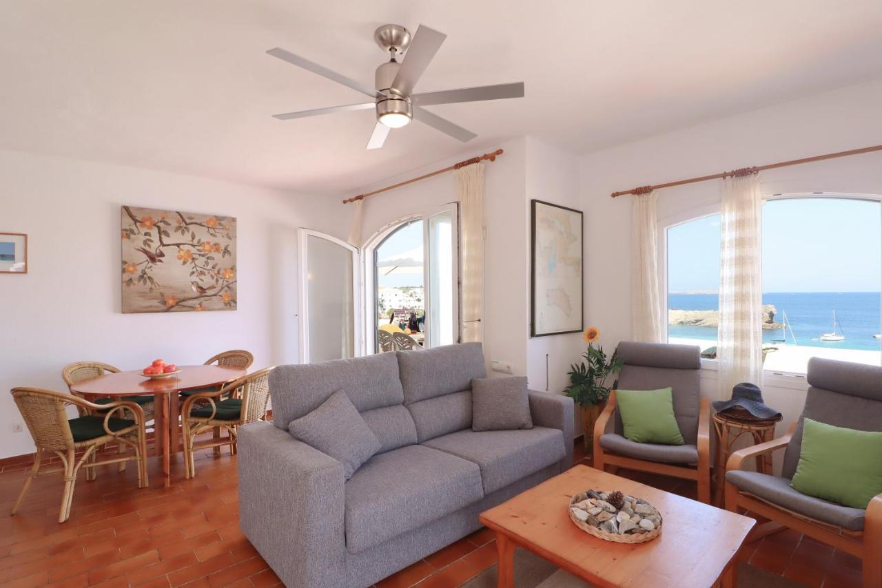 Belvedere, Family-Friendly, Nice, First-Line Apartment With Stunning Beach And Sea Views,Ac Arenal d'en Castell Exteriér fotografie